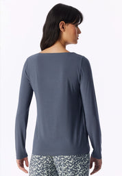 Langarmshirt aus Modal