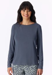 Langarmshirt aus Modal