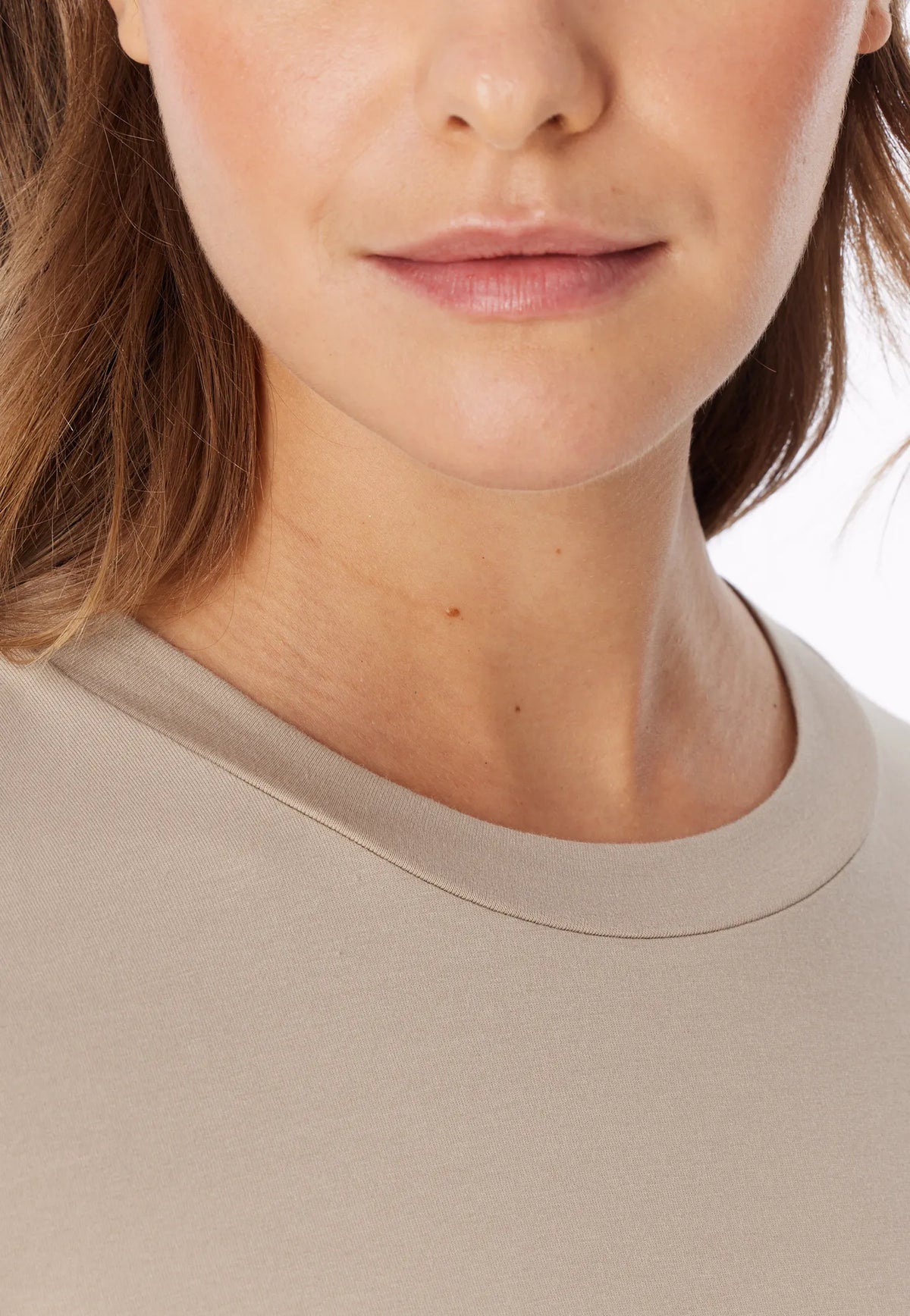 Langarmshirt aus Baumwolle