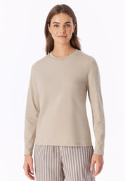 Langarmshirt aus Baumwolle