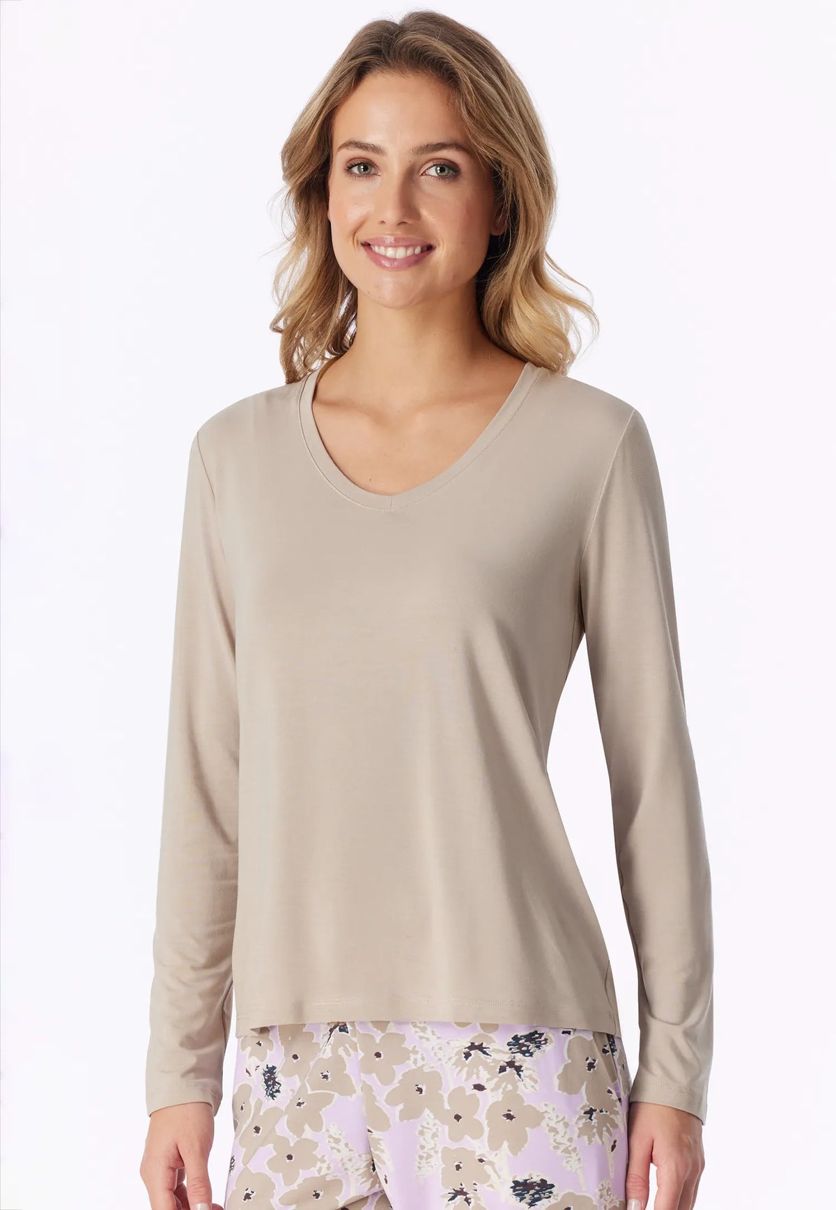 Langarmshirt aus Modal