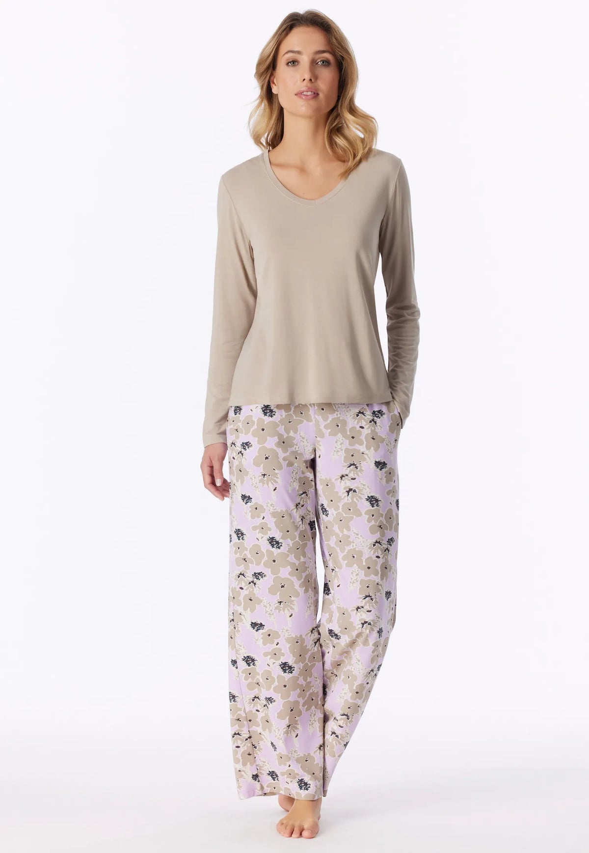Langarmshirt aus Modal