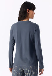 Langarmshirt aus Baumwolle
