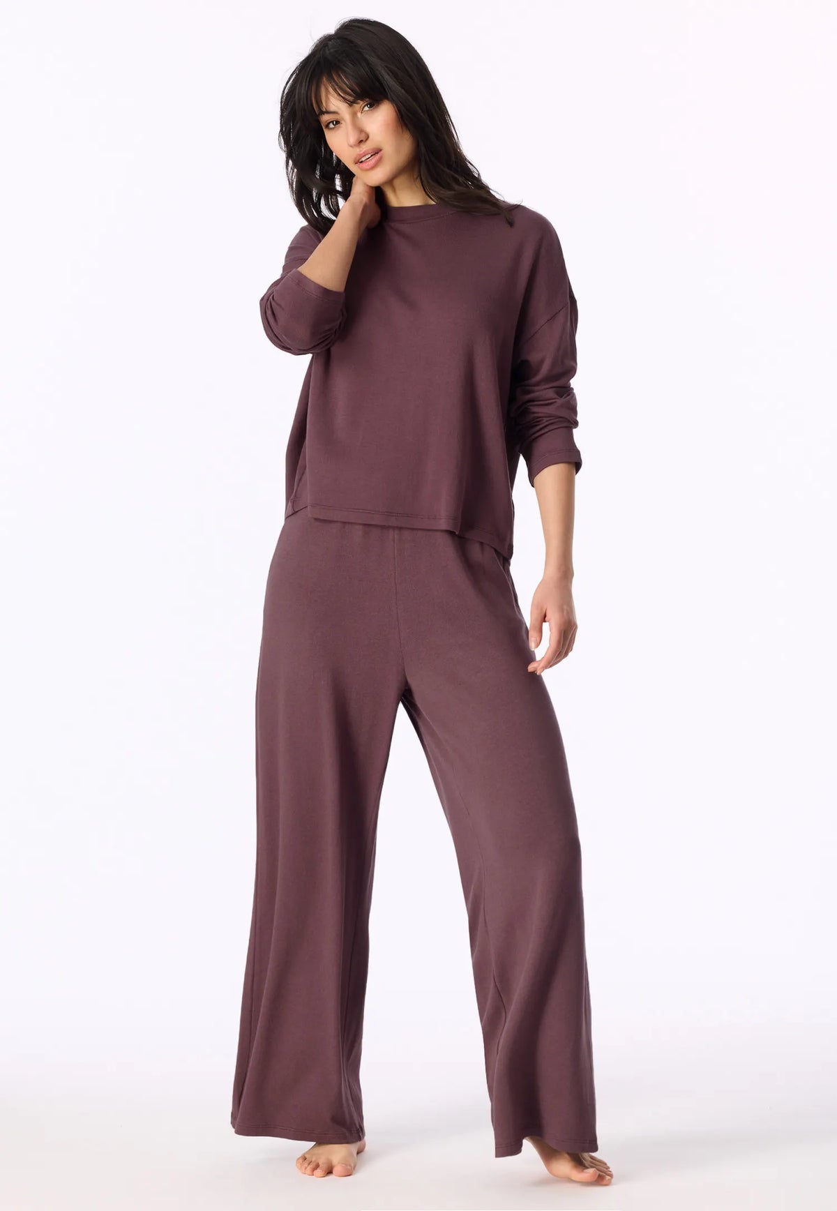 Sweatshirt aus Viskosemix
