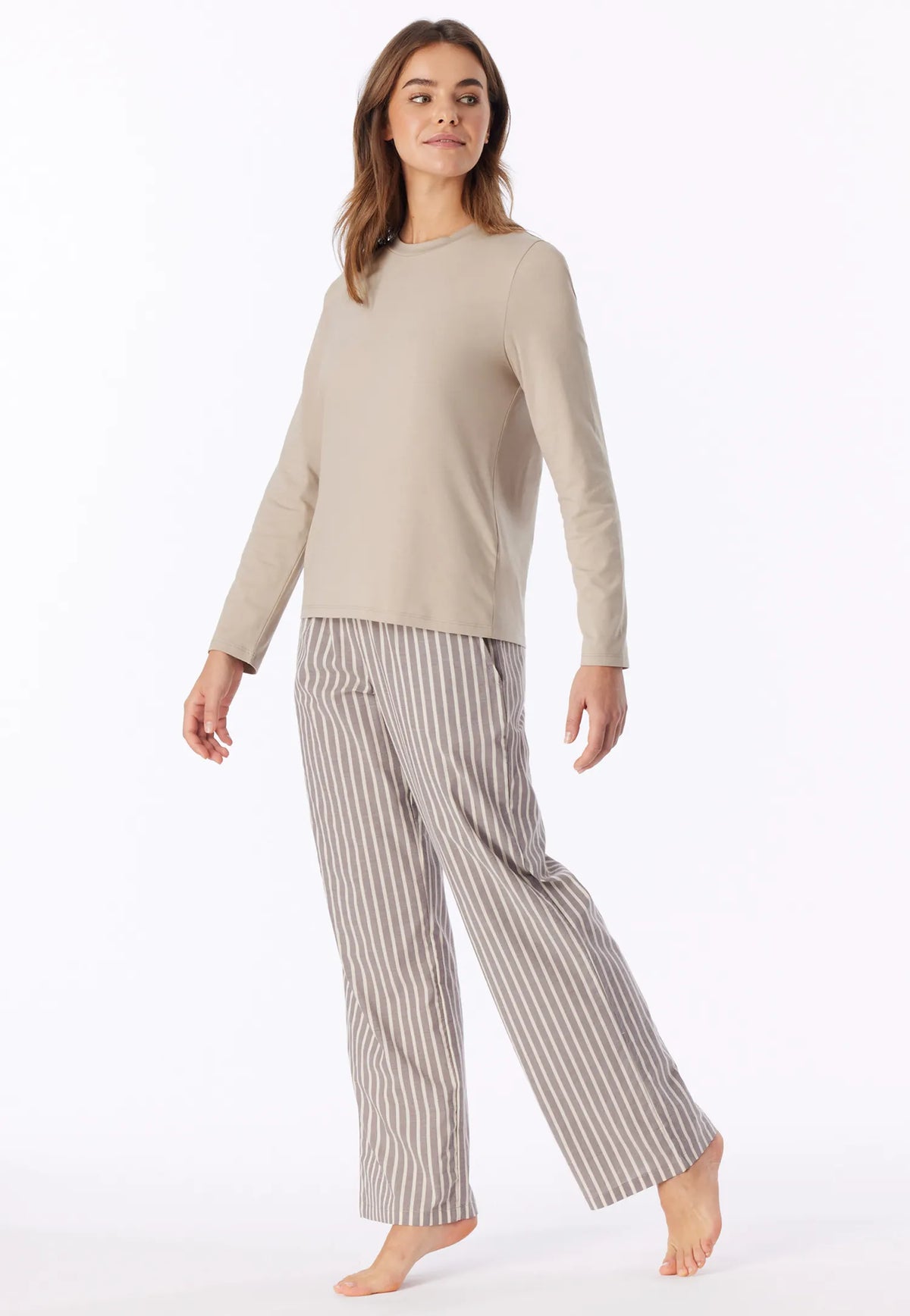 Langarmshirt aus Baumwolle