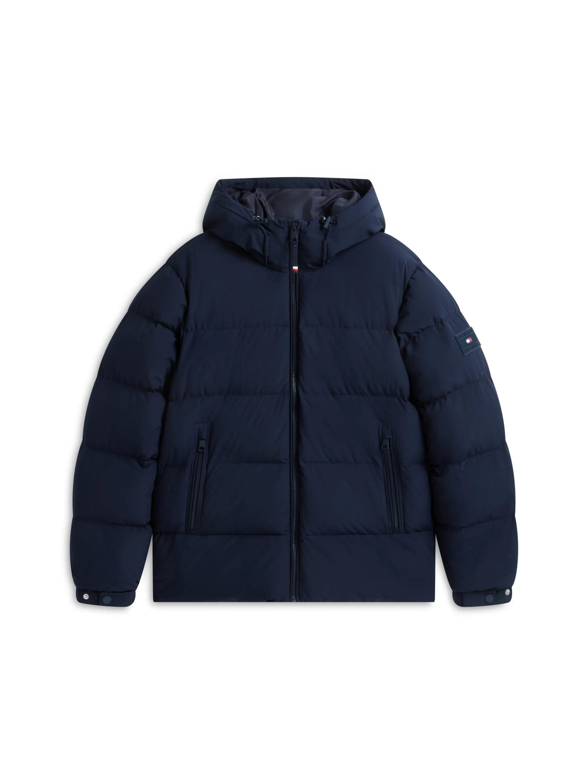 Daunenjacke mit Kapuze