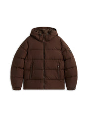 Daunenjacke mit Kapuze