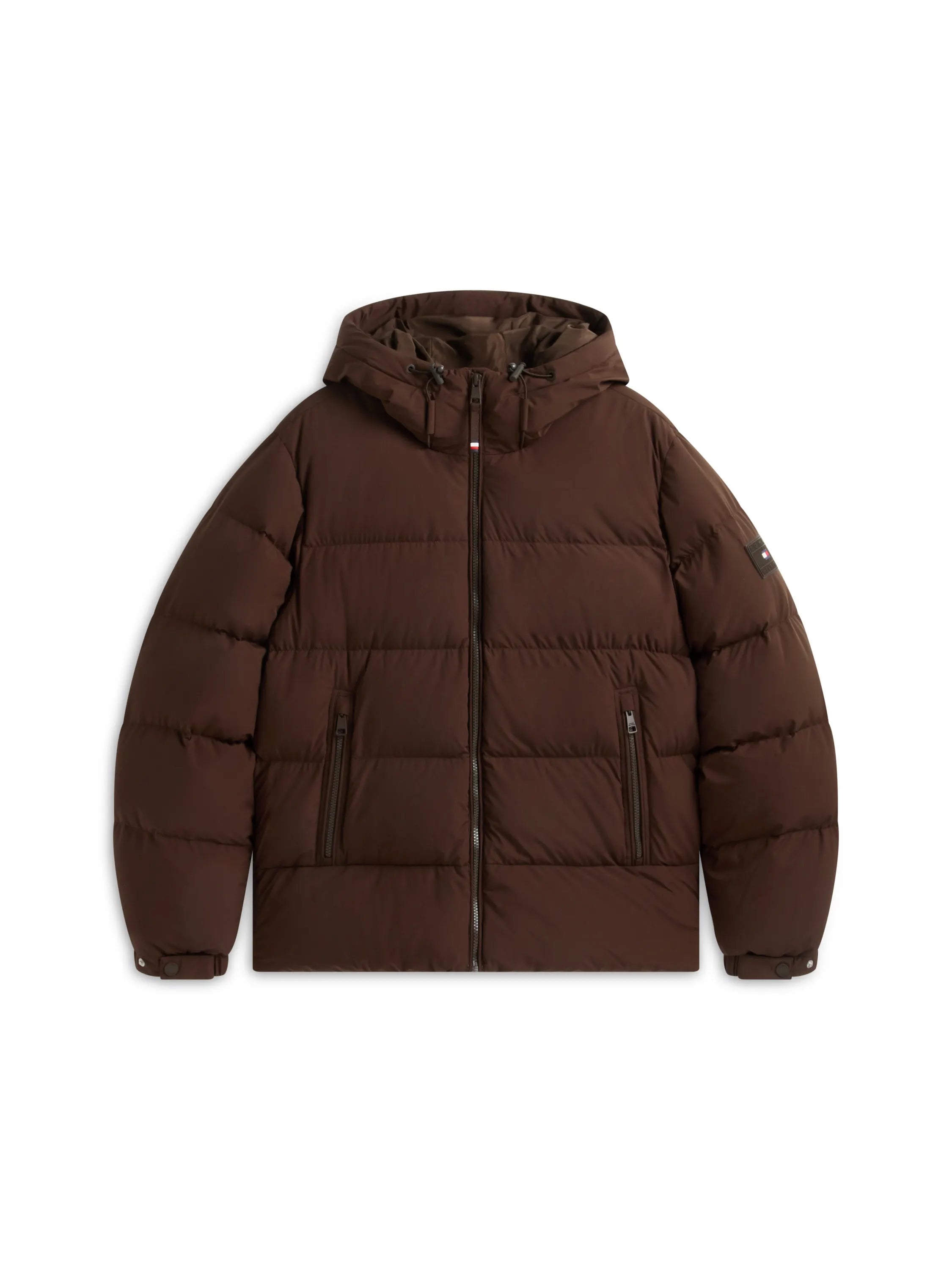 Daunenjacke mit Kapuze