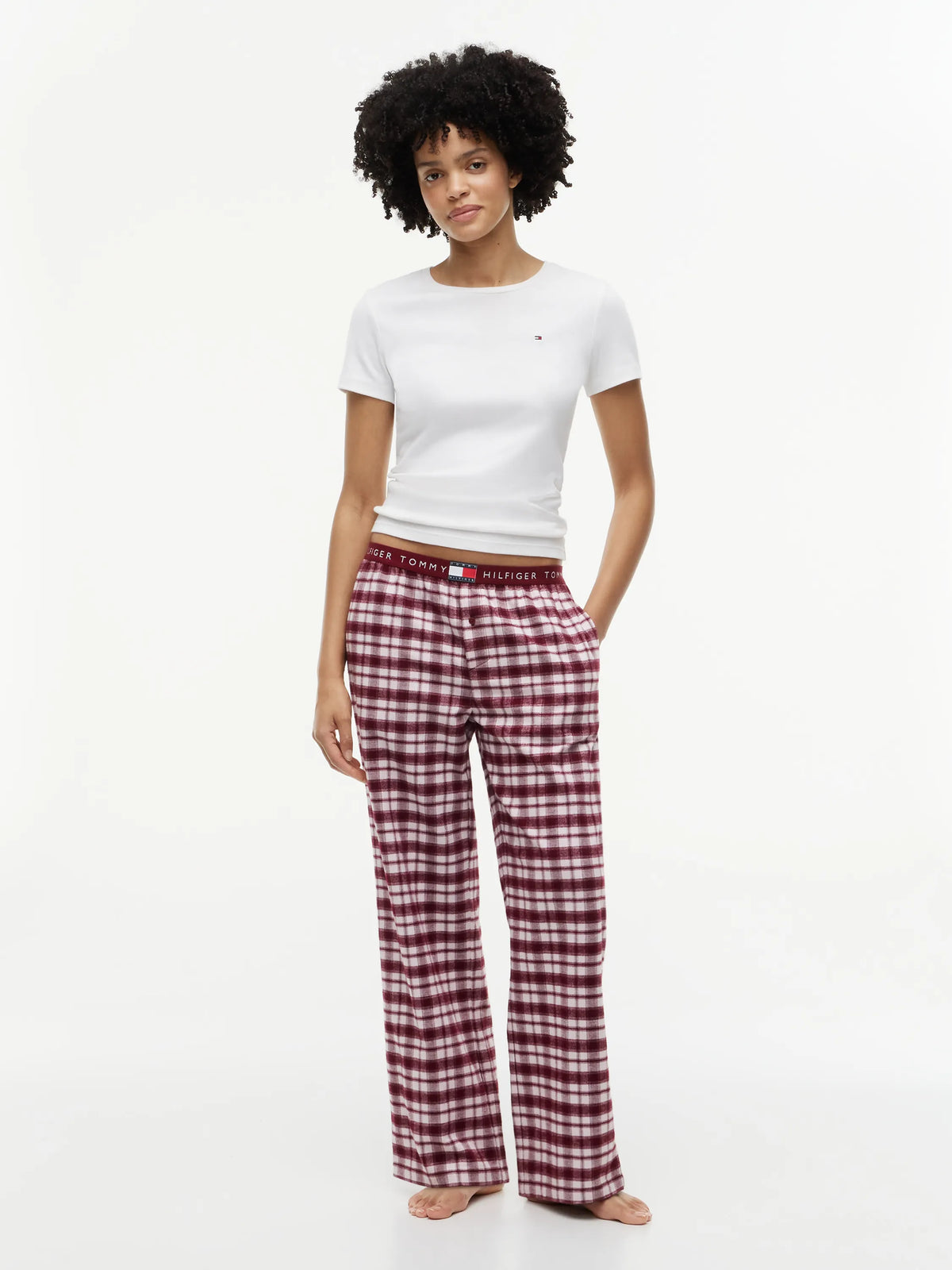 Flanellhose Regular Fit