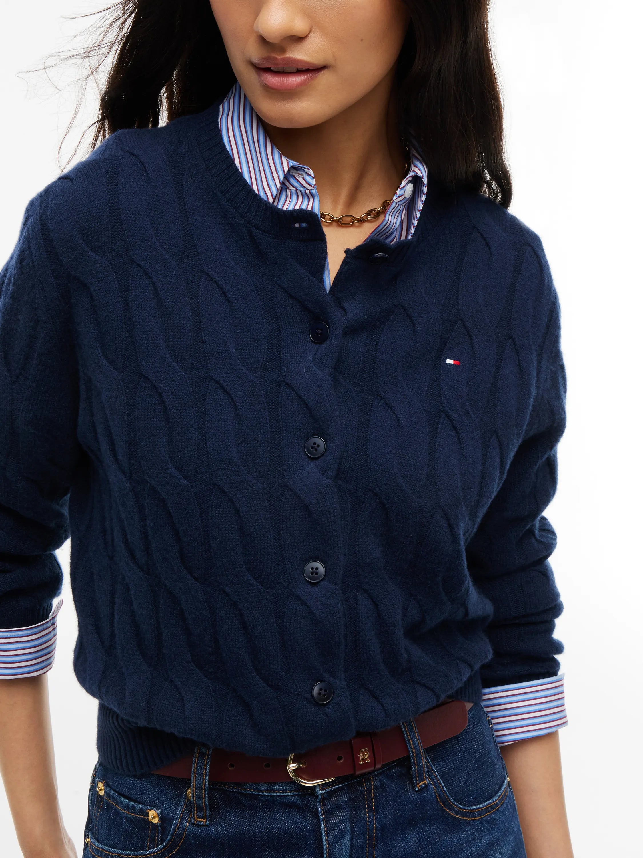 Strickjacke aus Wolle