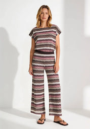 Strickhose Wide Leg