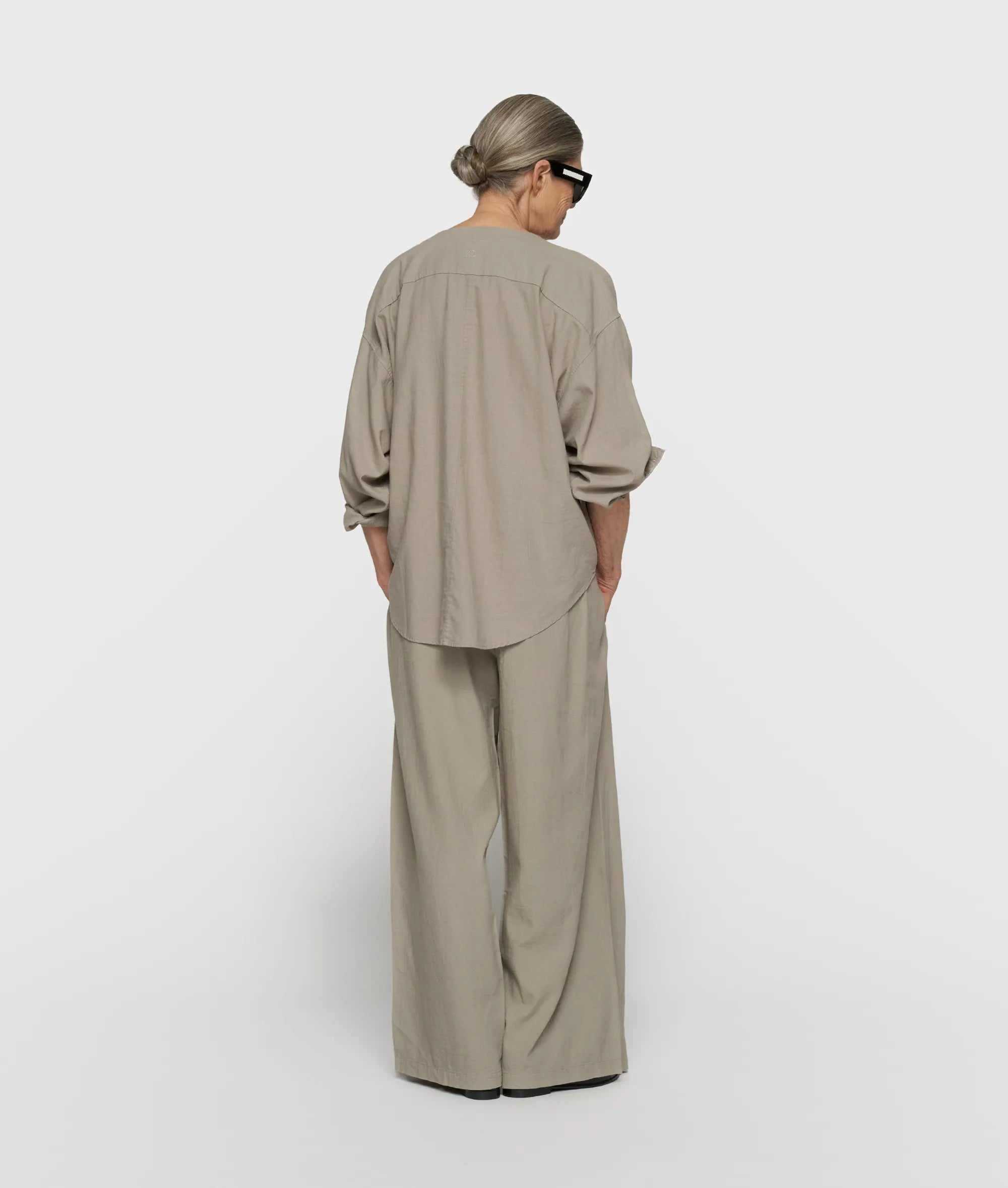 Leinenbluse Relaxed Fit