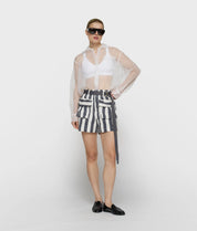 Bluse transparent Relaxed Fit