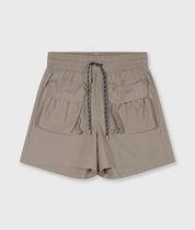crinkle utility shorts