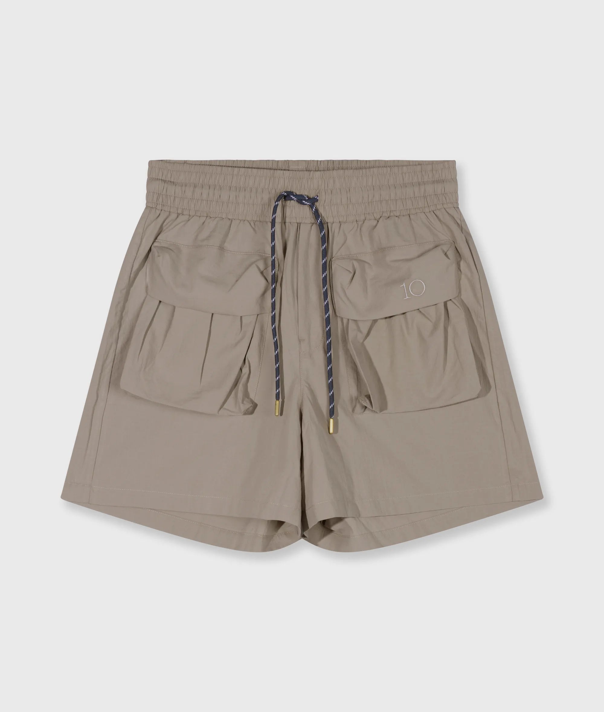 crinkle utility shorts