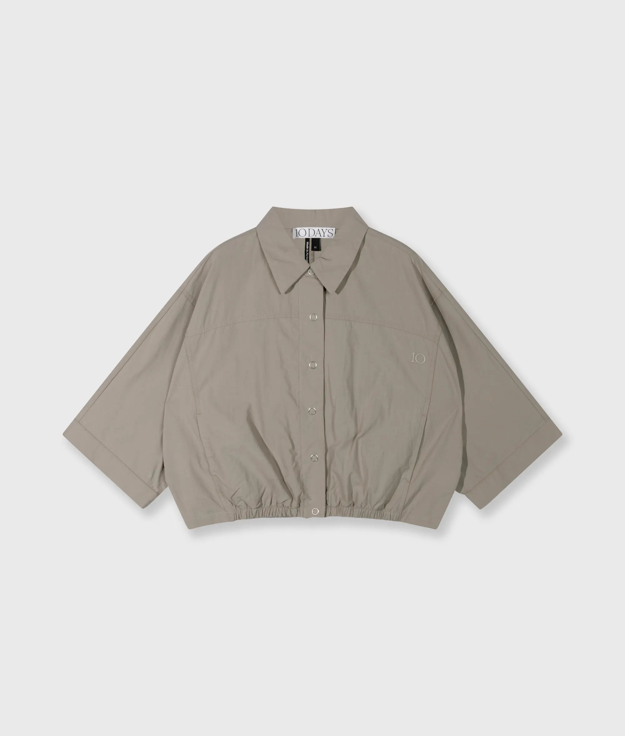 Bluse oversized aus Baumwolle