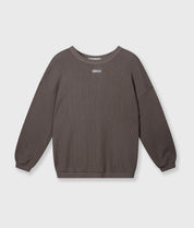 Sweatshirt aus Baumwoll-Mesh