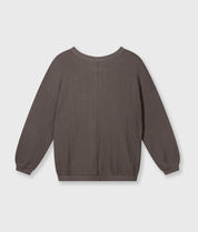 Sweatshirt aus Baumwoll-Mesh