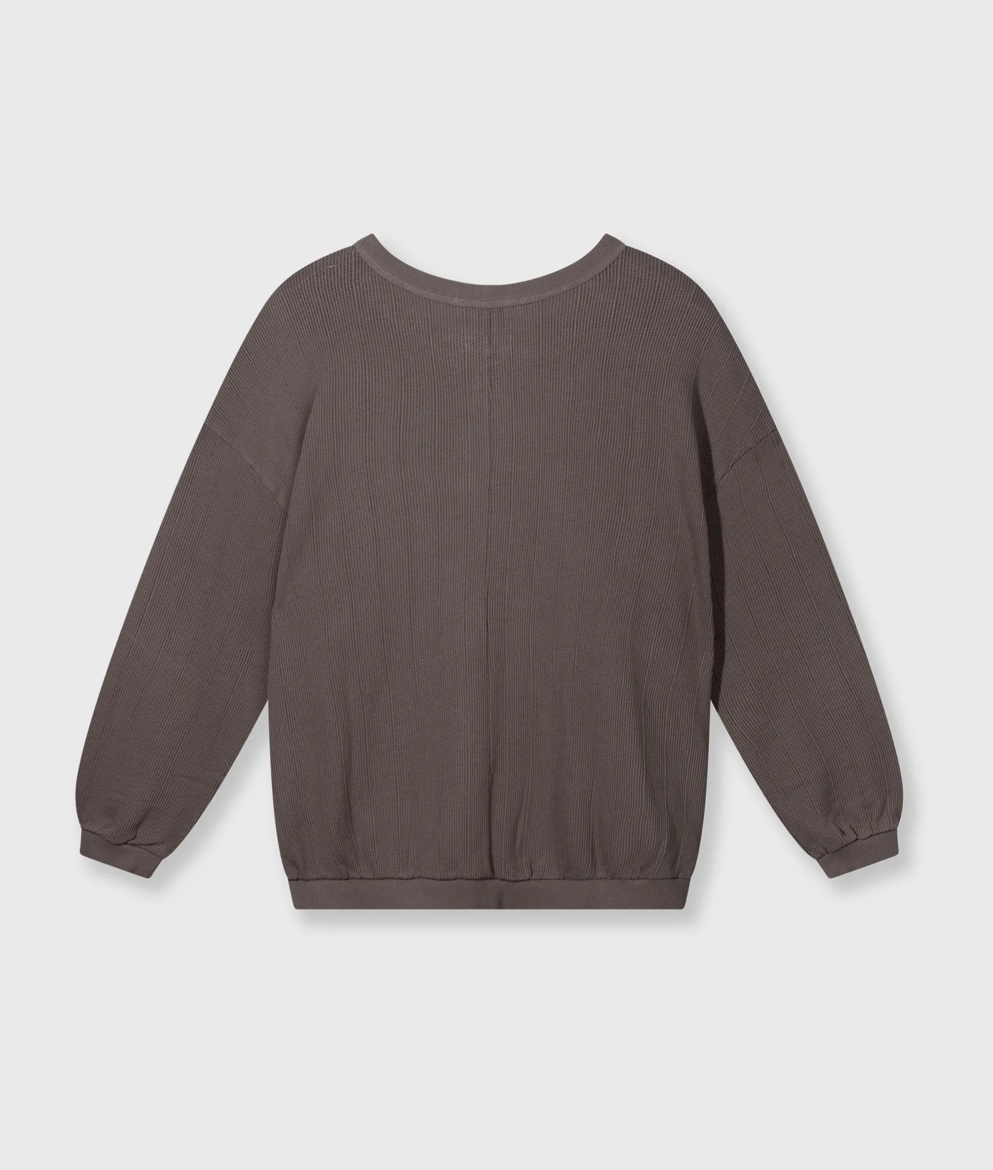 Sweatshirt aus Baumwoll-Mesh