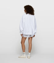 Sweatshirt oversized aus Baumwollmix
