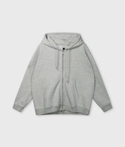 Sweatshirtjacke aus Baumwollmix