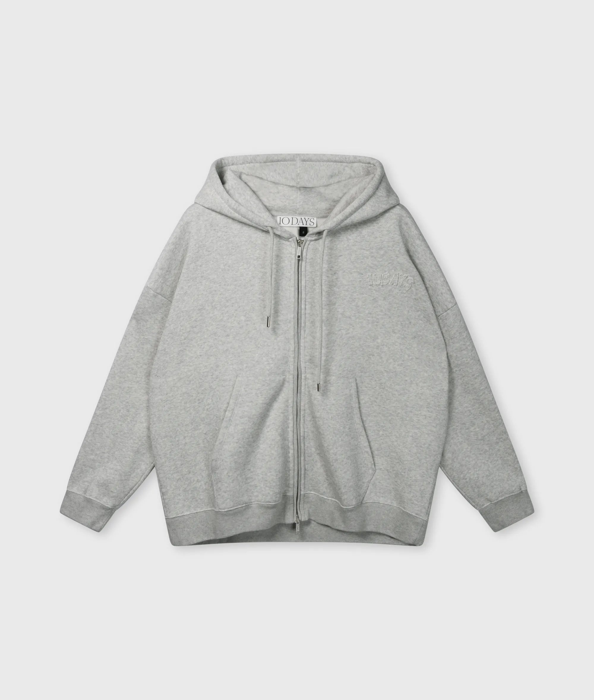 Sweatshirtjacke aus Baumwollmix