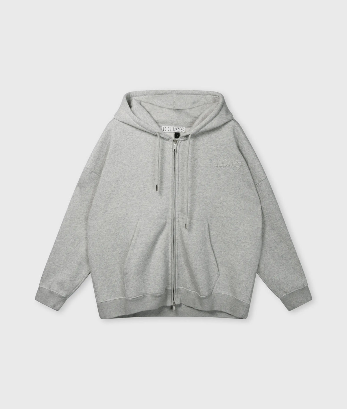 Sweatshirtjacke aus Baumwollmix
