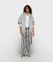 Sweatshirtjacke aus Baumwollmix