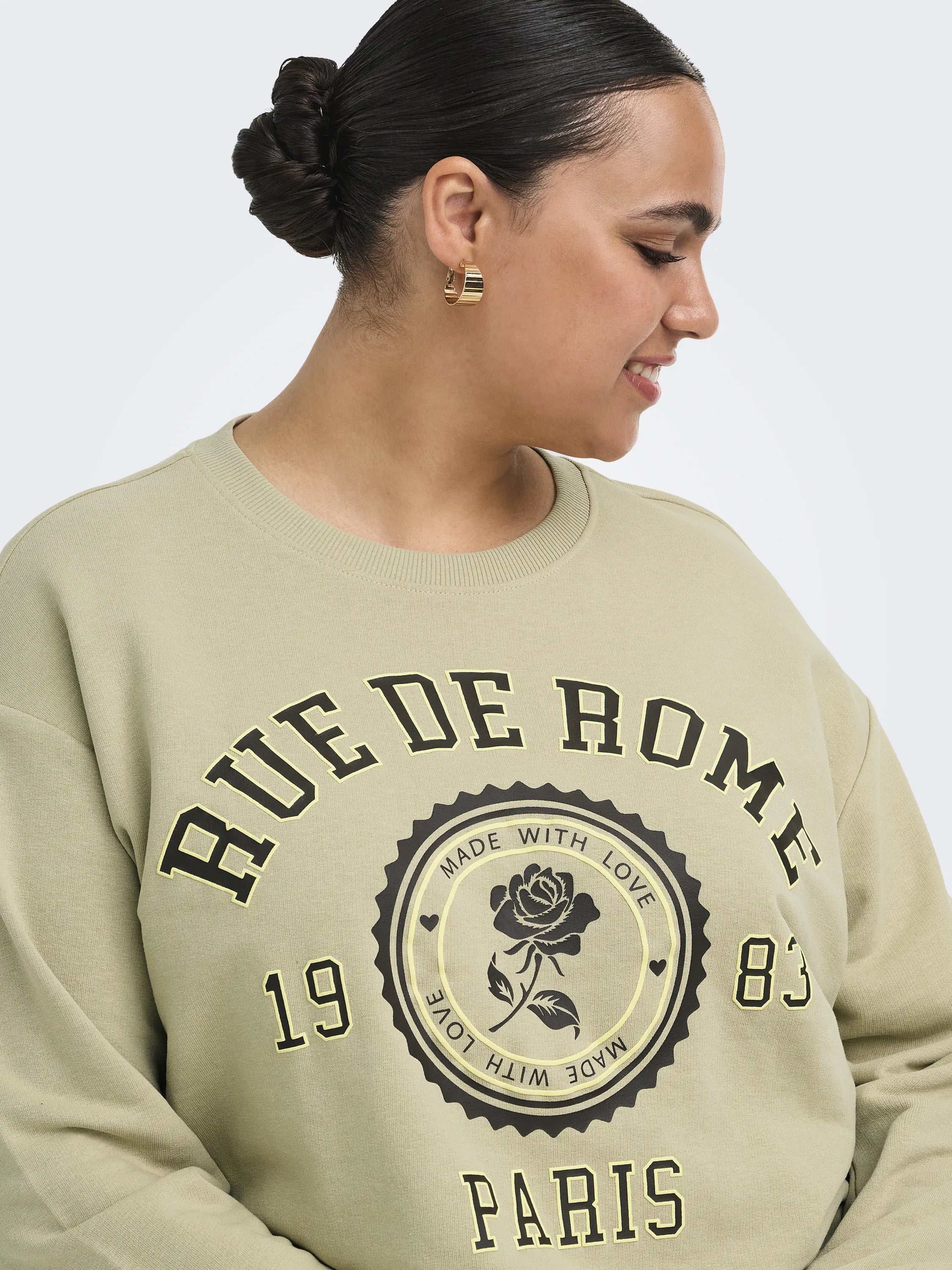 Sweatshirt CARWESLEY aus Baumwollmix