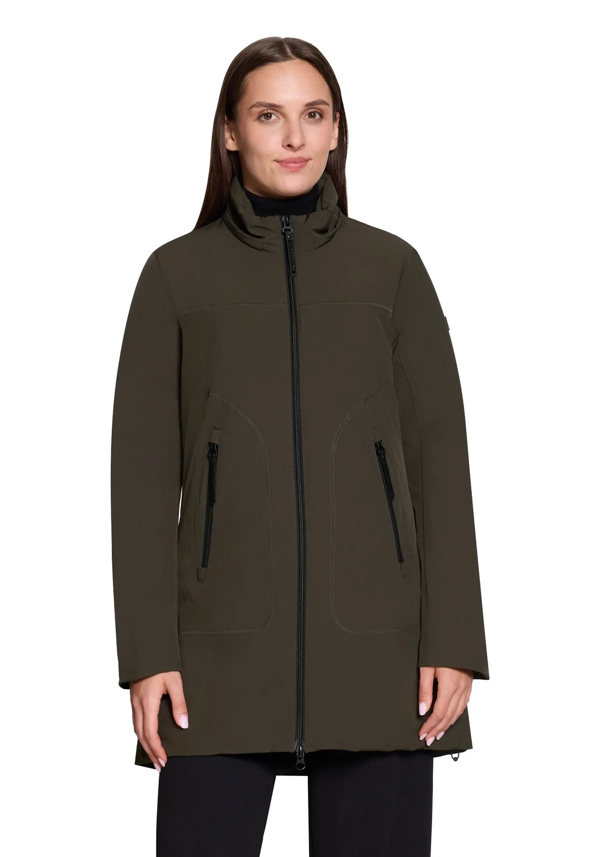 Steppjacke mit Kapuze