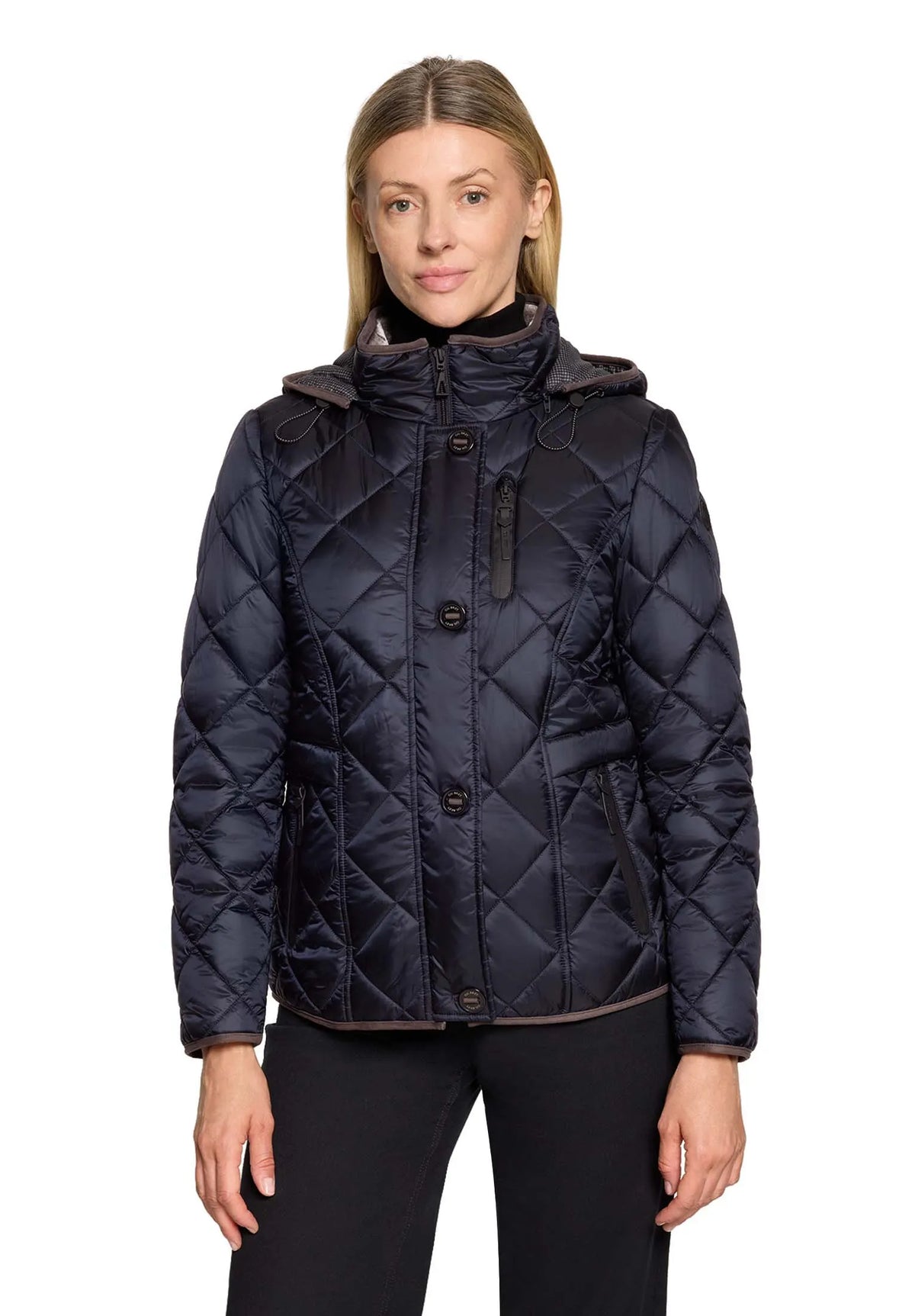 Steppjacke  mit Kapuze