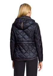 Steppjacke  mit Kapuze