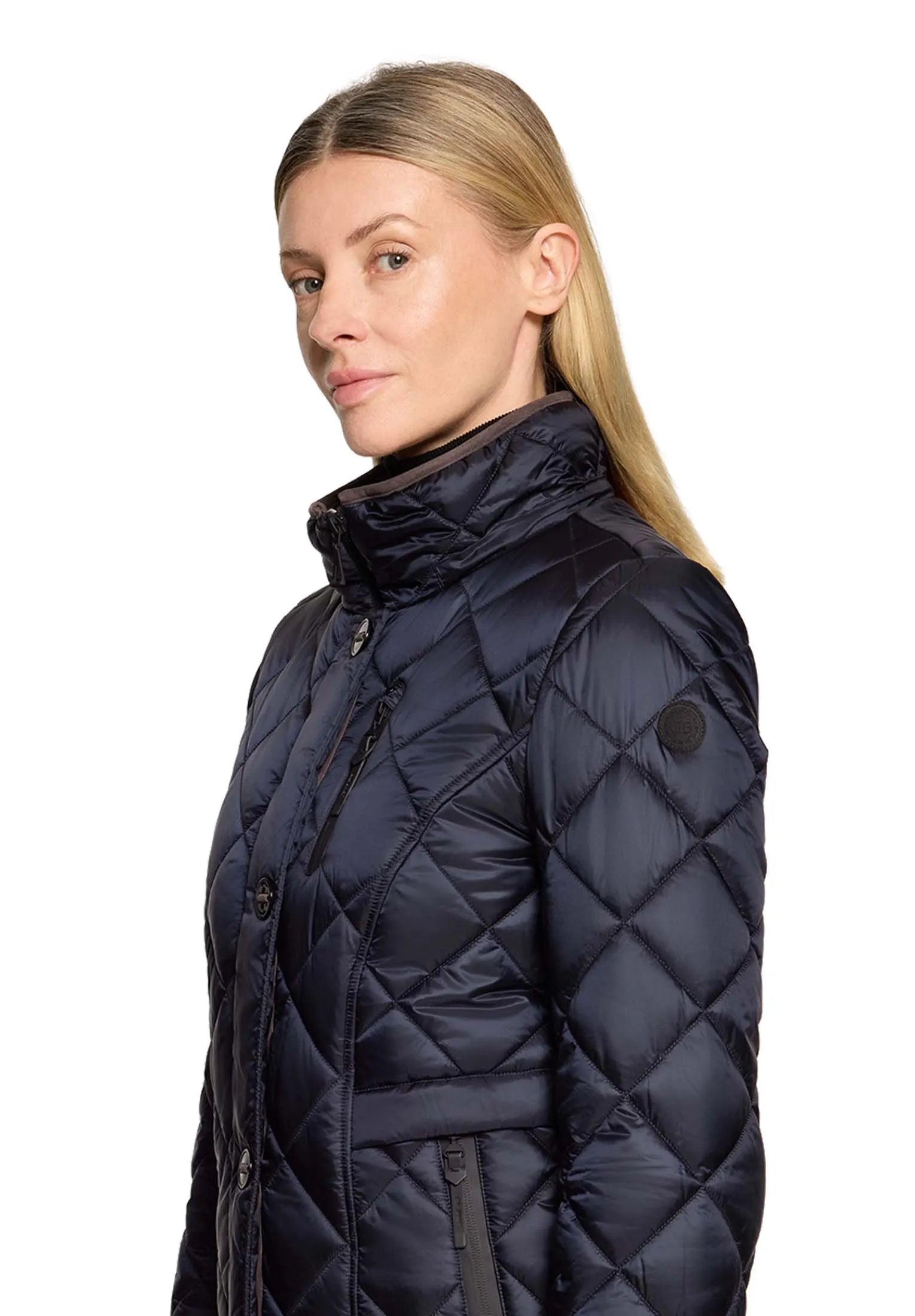 Steppjacke  mit Kapuze