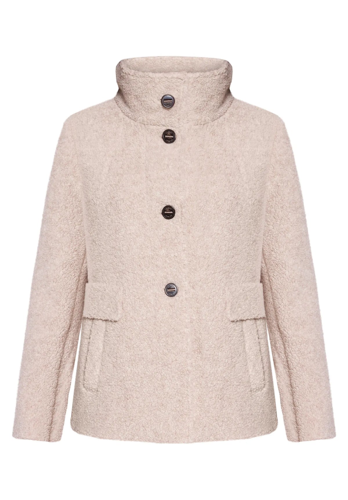 Teddy-Jacke aus Wollmix