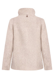 Teddy-Jacke aus Wollmix