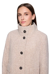 Teddy-Jacke aus Wollmix