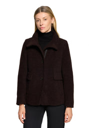 Teddy-Jacke aus Wollmix