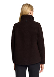 Teddy-Jacke aus Wollmix