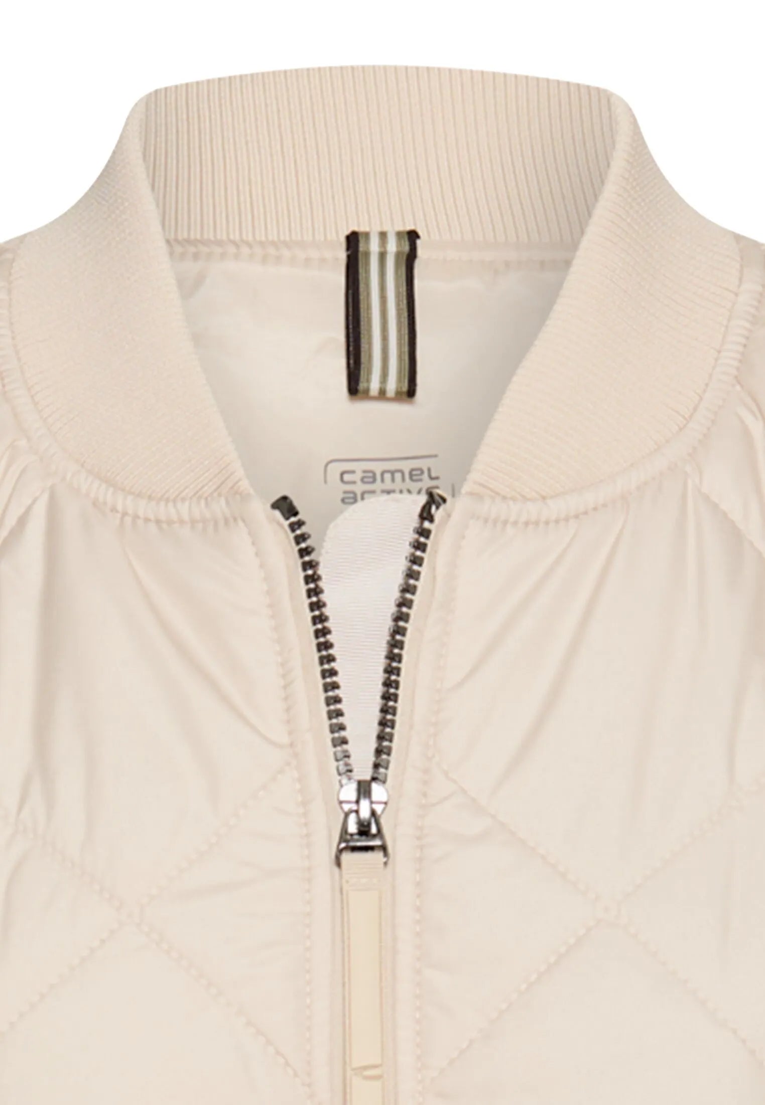 Bomberjacke mit Bündchenkragen