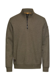 Sweatshirt mit Troyerkragen