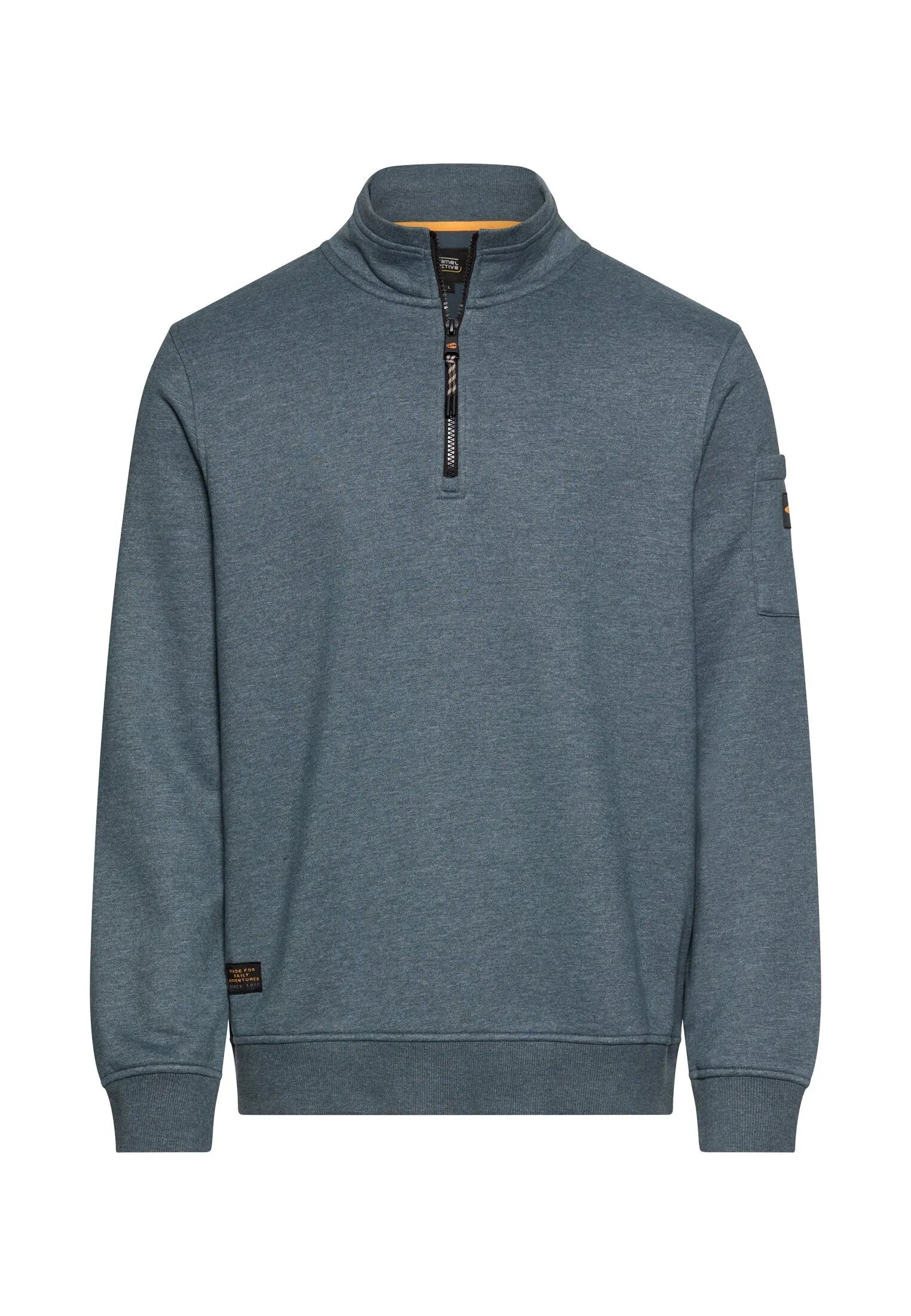 Sweatshirt mit Troyerkragen