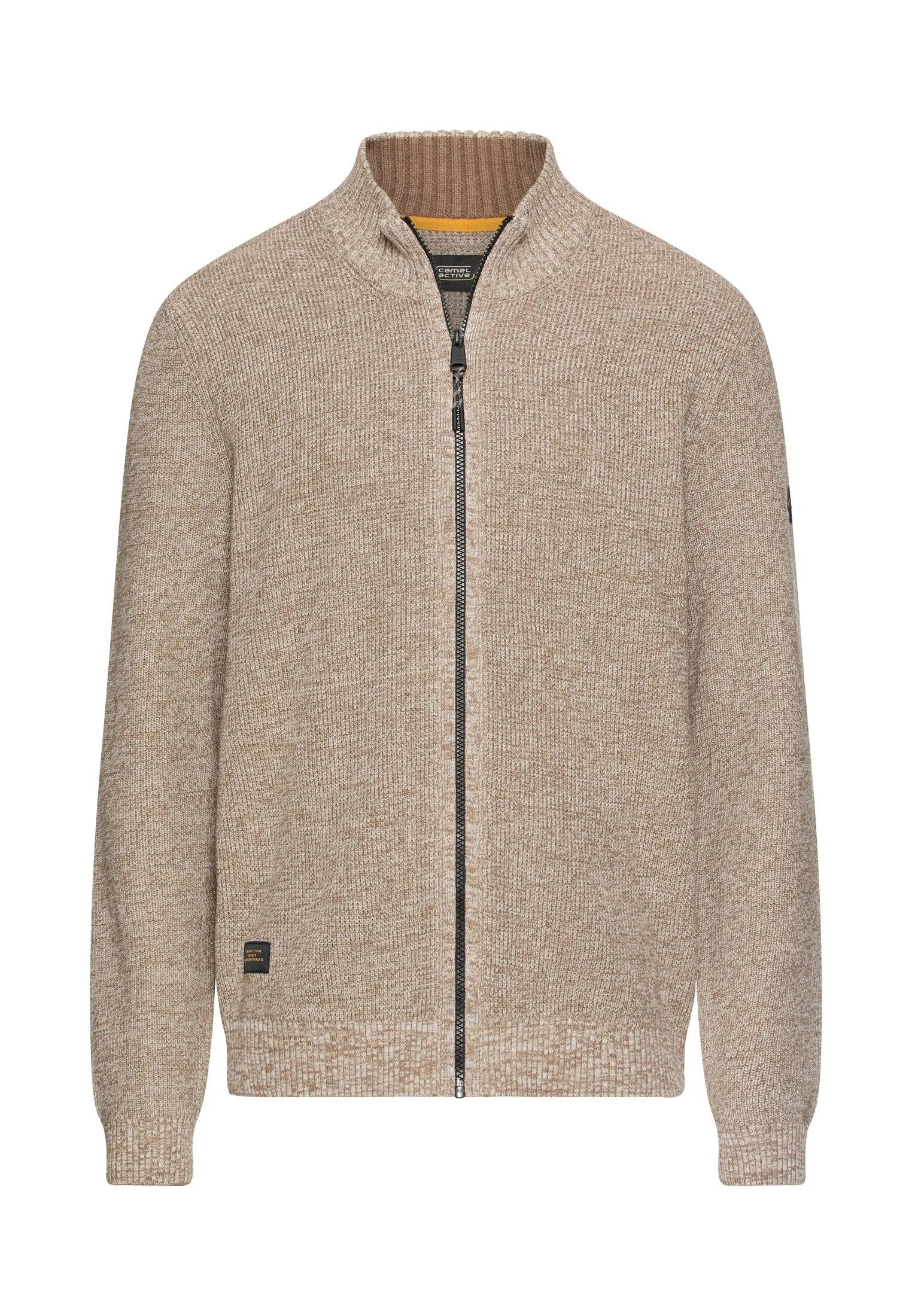 Strickjacke Regular Fit aus Baumwollmix