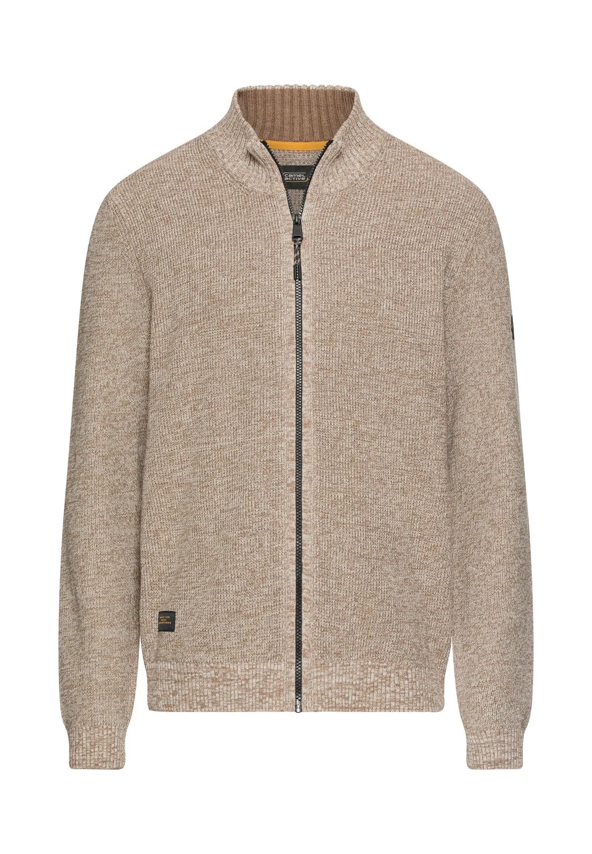 Strickjacke Regular Fit aus Baumwollmix