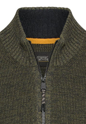 Strickjacke Regular Fit aus Baumwollmix