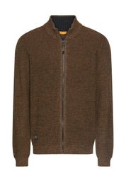 Strickjacke Regular Fit aus Baumwollmix