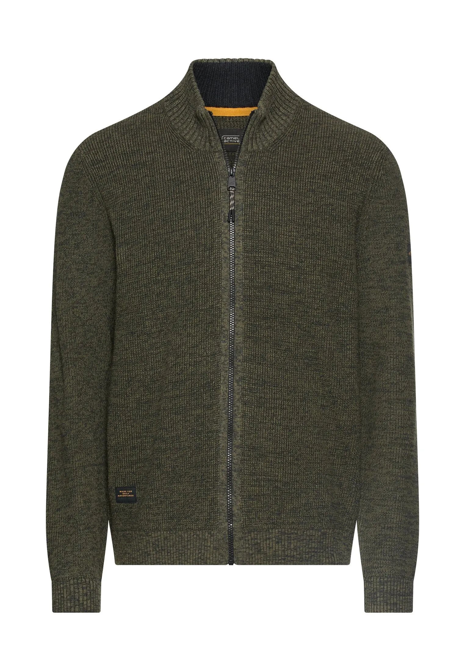 Strickjacke Regular Fit aus Baumwollmix