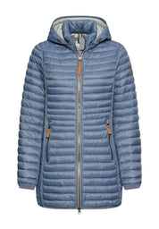 Steppjacke mit Kapuze