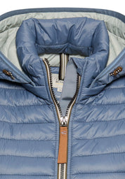 Steppjacke mit Kapuze