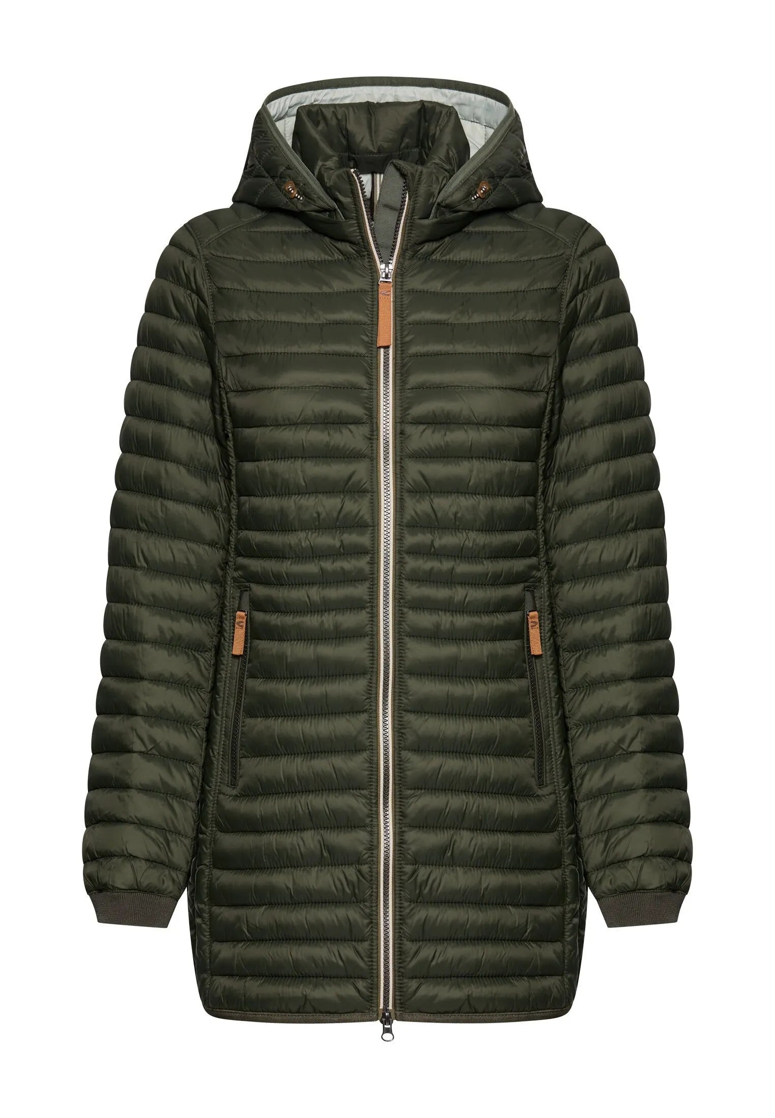 Steppjacke mit Kapuze