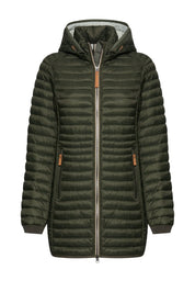 Steppjacke mit Kapuze